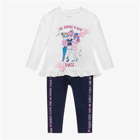 guess baby girls leggings.